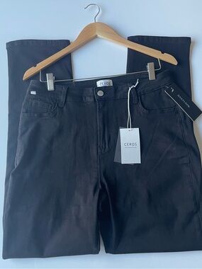 CEROS Black Plus High Rise Skinny Jeans Size 16 NWT